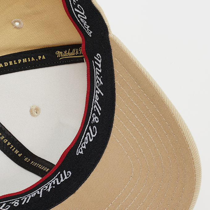 Mitchell & Ness Rubber Patch Classic Red Own Brand Beige 44747 3