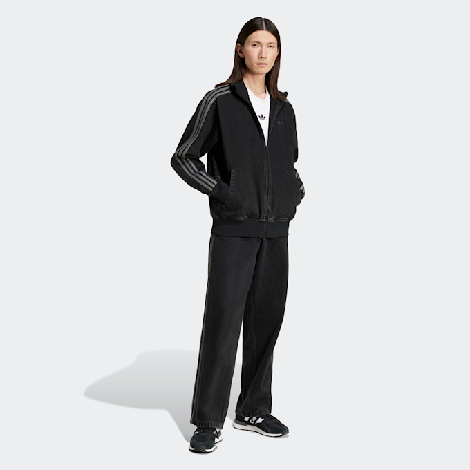 adidas Originals Denim Firebird Originals Jacket preto 44784 5