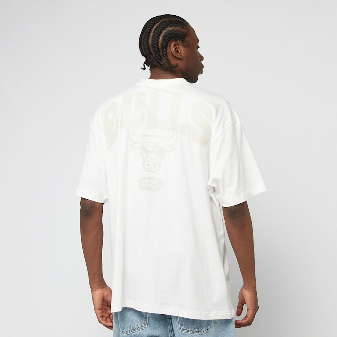 Mitchell & Ness NBA Elite Neutrals Oversized Tee Chicago Bulls bianco 44924 2