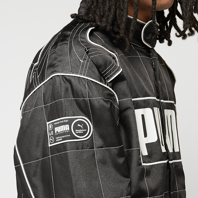 PUMA Archive Seasonal Relaxed Racer Jacket schwarz 44984 4
