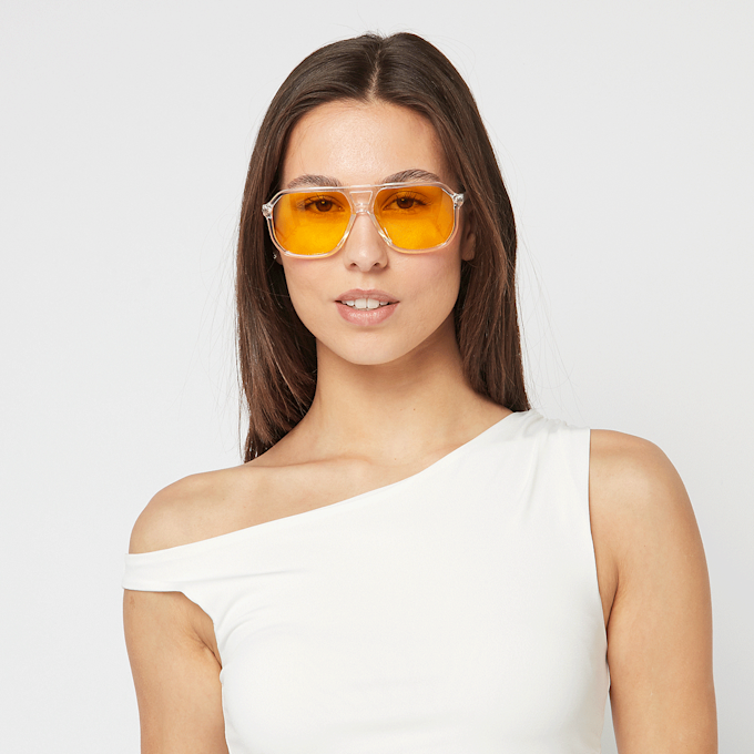 SNIPES Occhiali da sole modello pilota giallo 44997 4
