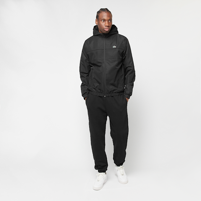 Lacoste Wasserabweisende Sport-Track-Jacke schwarz 45071 4