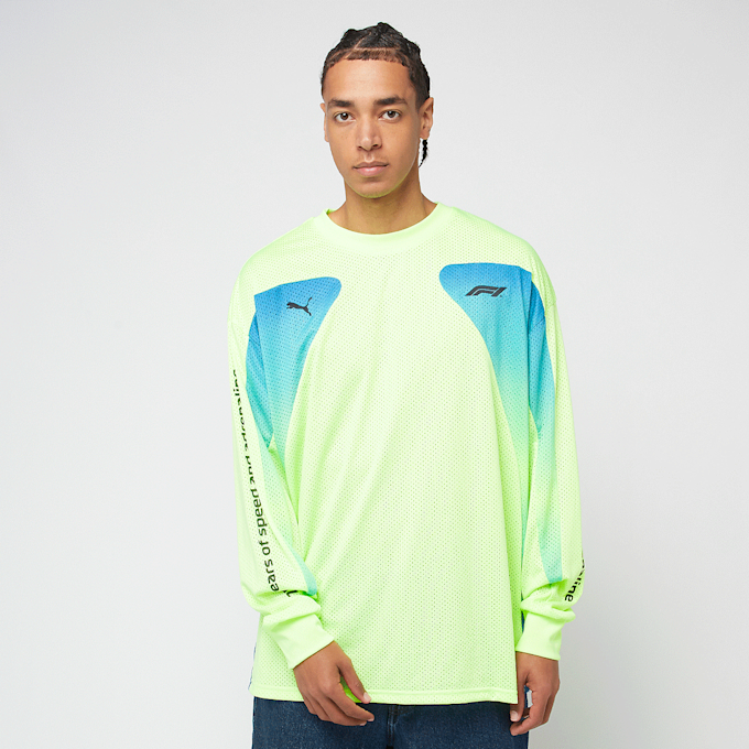 PUMA F1 Oversized Longsleeve Tee zielony 45207 1