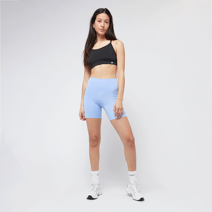New Balance Harmony High Rise Short 6" niebieski 45368 4