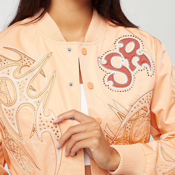 Smoke Rise Coated Light Jacket oranje 45416 3