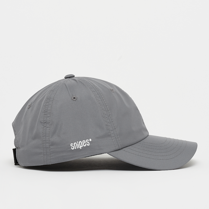 SNIPES Basic Logo Ripstop Baseball Cap cinzento 45398 2