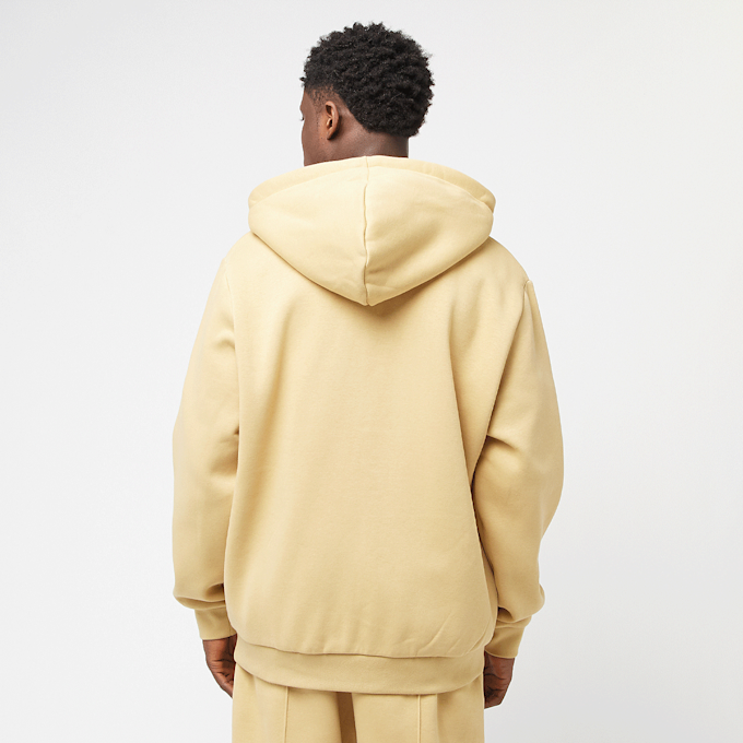 Urban Classics Fluffy Fleece Hoodjacket geel 45529 2