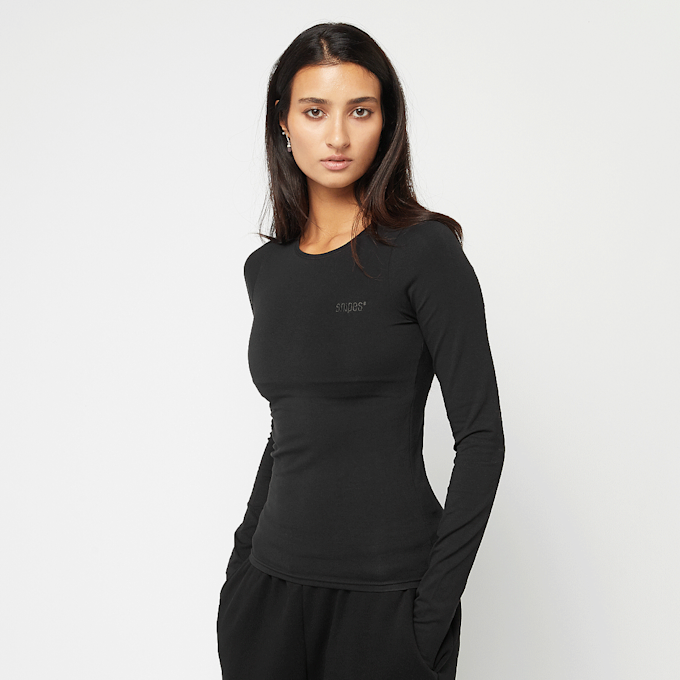 SNIPES Small Logo Essential Longsleeve negro 45588 1