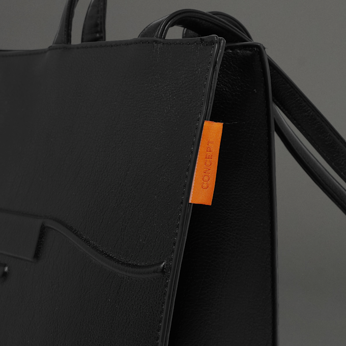SNIPES S Cube Shopping Bag nero 45606 5