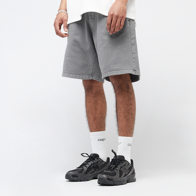 Pegador Logo Heavy Sweat Shorts grigio 45771 1