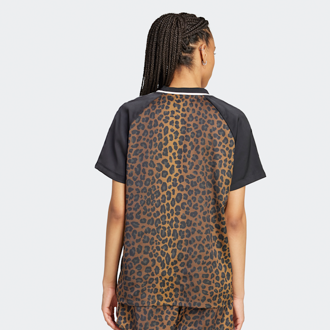 adidas Originals Satin Football Jersey castanho 45849 2