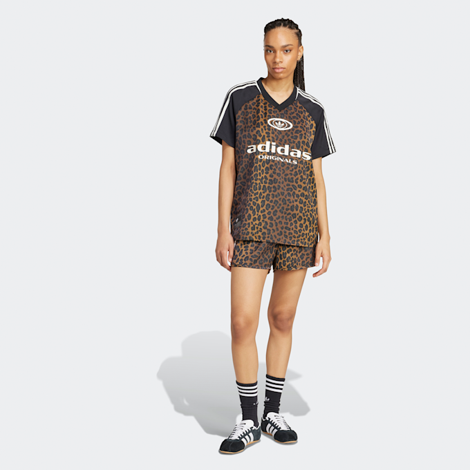 adidas Originals Satin Football Jersey brun 45849 5