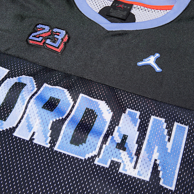 Jordan JDB Customized Air Soccer Jersey negro 45878 3