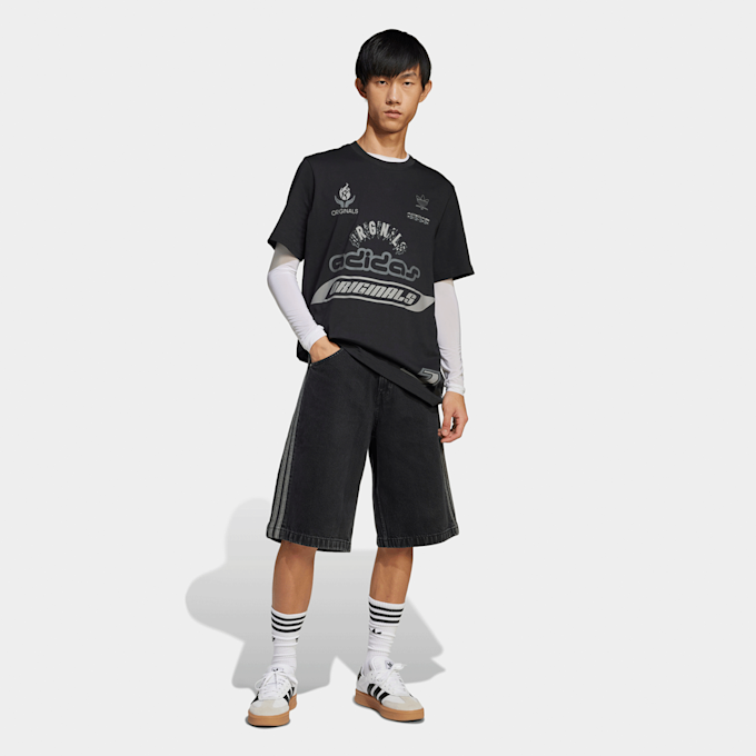 adidas Originals adicolor Firebird Shorts crna 46009 5