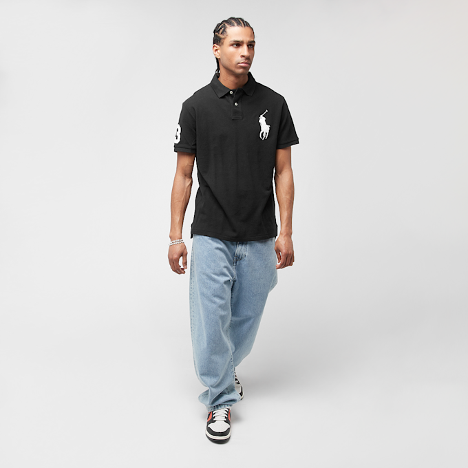 Polo Ralph Lauren Short Sleeve Knit Polo Shirt czarny 46092 5