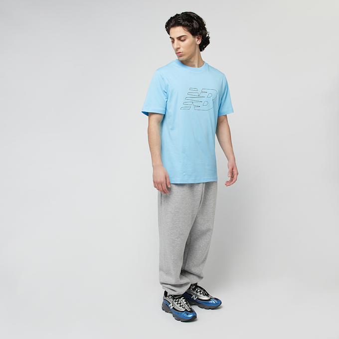 New Balance Flying T-Shirt niebieski 46129 4