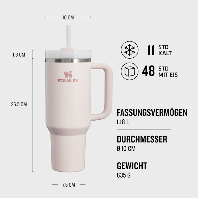 Stanley The Quencher H2.0 Flowstate Tumbler | 1,2L rose 46153 3