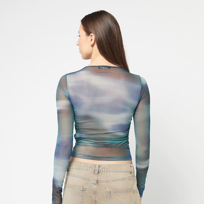 Decibel Mesh Aura Cropped Longsleeve Multicolor 46173 2