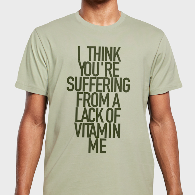 Mister Tee Vitamin Me Tee verde 46210 3