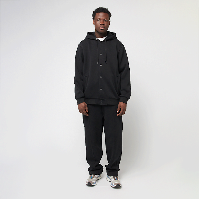 Urban Classics Fluffy Fleece Hoodjacket crna 46503 4