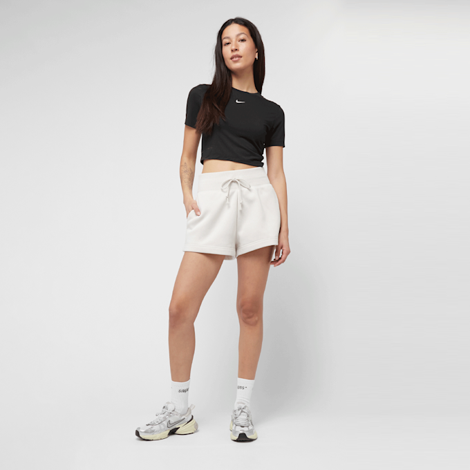 Nike   Sportswear Phoenix Fleece High Rise Short beige 46516 4