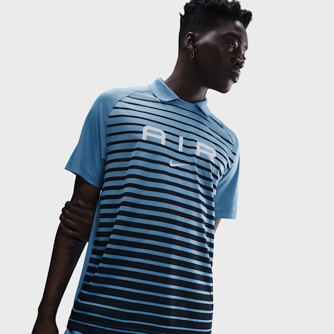 Nike   Sportswear Air Football Jersey All-Over-Print blauw 46574 3
