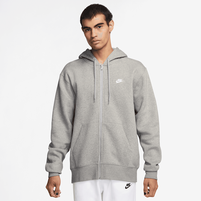Nike   Club Basketball Fleece Hoodie gris 46591 1