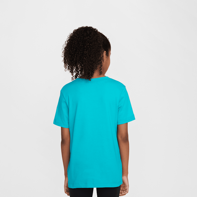 Nike Junior Sportswear Tee EMB Futura Low Brand Read blau 46593 2