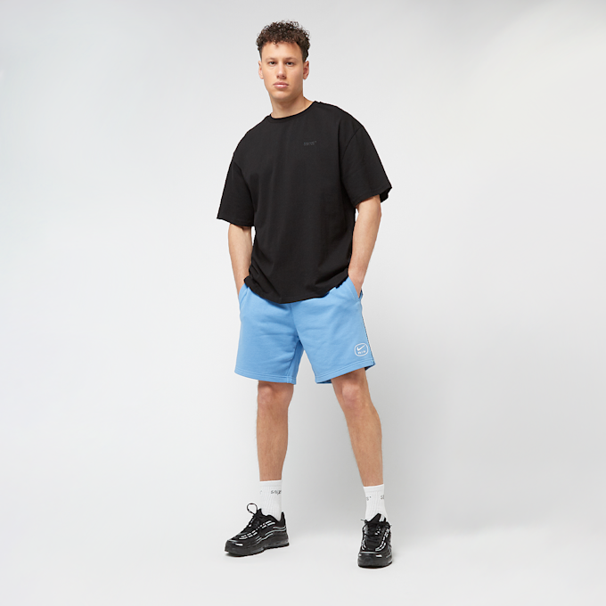 Nike   Swoosh Air French-Terry Shorts blauw 46630 6