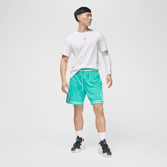 Jordan Sport Dri-FIT Diamond Mesh-Shorts turkusowy 46879 6