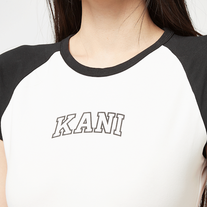 Karl Kani Collage Print Tiny Raglan T-Shirt weiß 46912 3