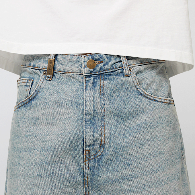 2Y STUDIOS Junan Baggy Basic Shorts blau 47098 3