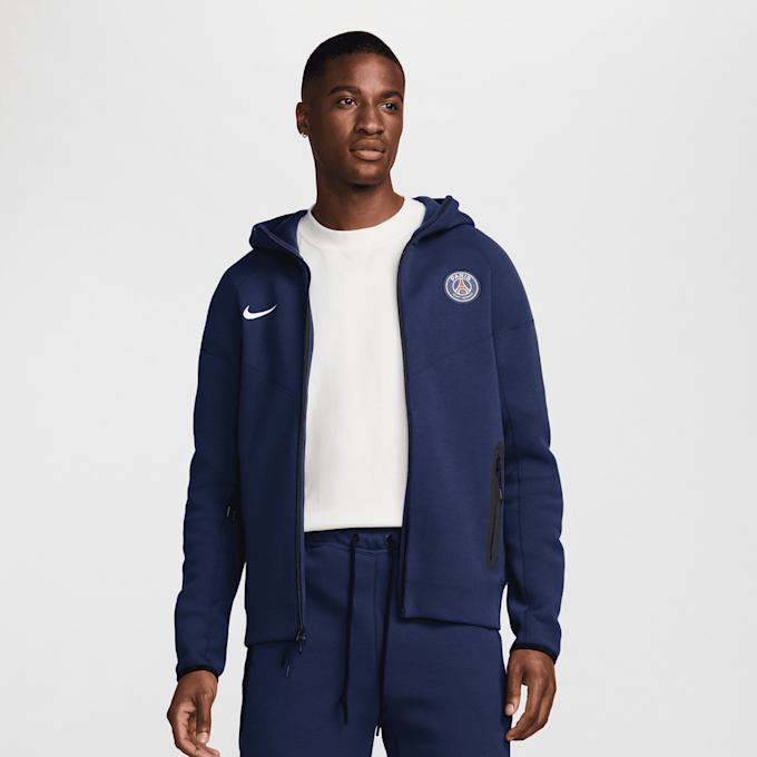 Nike   PSG Tech Fleece Fullzip Windrunner bleu 47160 1