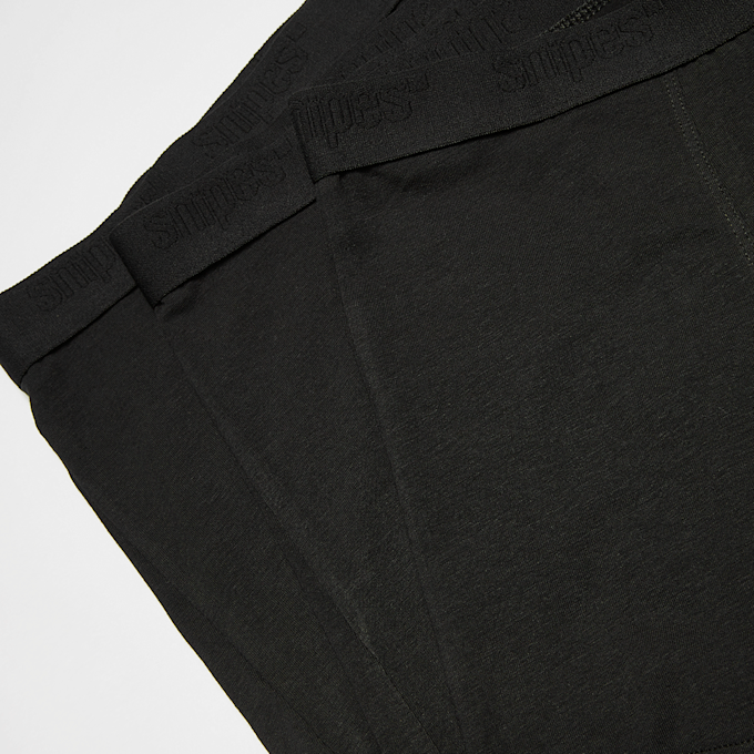 SNIPES 3 PACK - Black Tape  Briefs Boxershorts czarny 47325 2