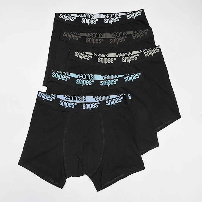 SNIPES 5 PACK - Black Tape  Briefs Boxershorts noir 47330 1