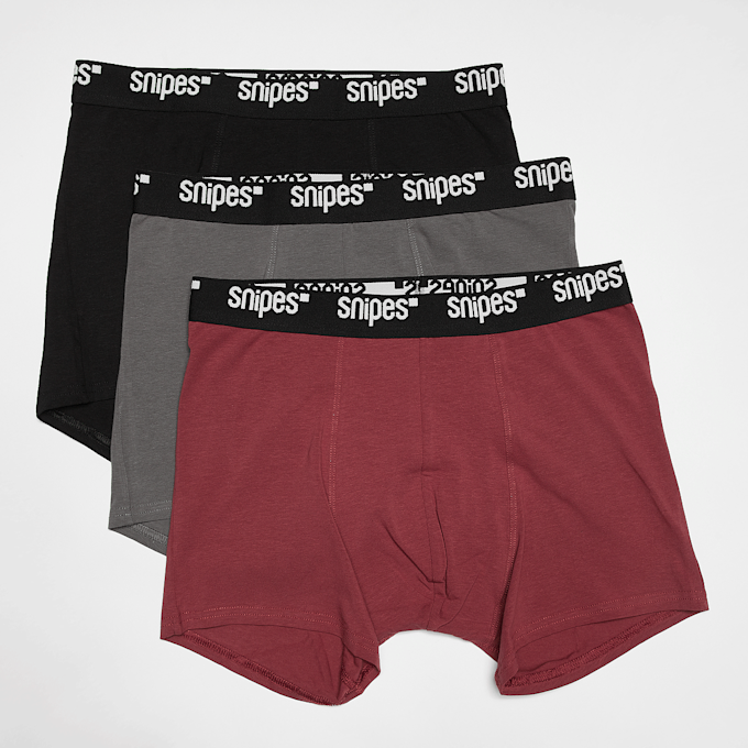 SNIPES 3 PACK - Black Tape  Briefs Boxershorts wielokolorowy 47332 1