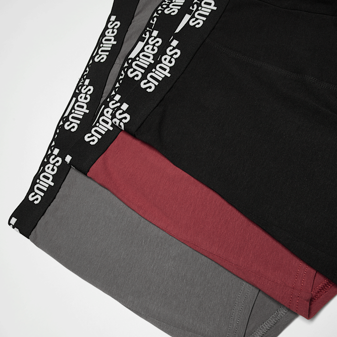 SNIPES 3 PACK - Black Tape  Briefs Boxershorts wielokolorowy 47332 2