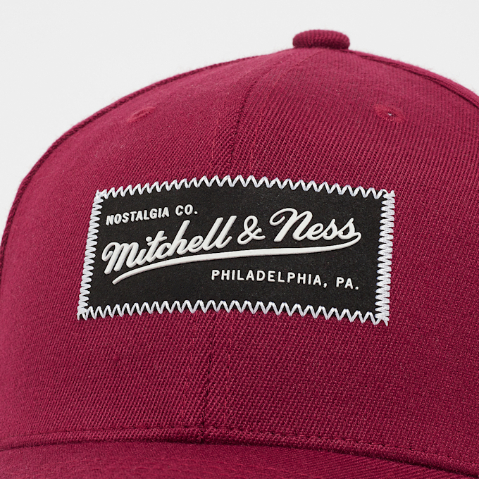 Mitchell & Ness Rubber Patch Classic Red Own Brand rot 47337 4