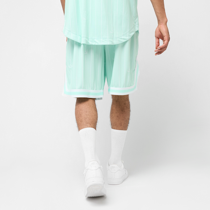 Karl Kani Small Varsity Logo Pinstripe Mesh Shorts niebieski 47363 2