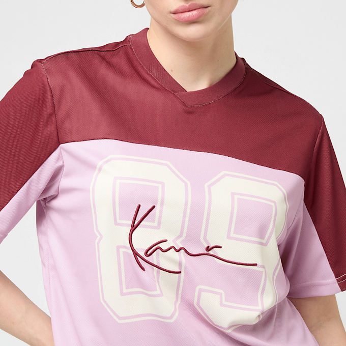 Karl Kani Signature Mesh Jersey Pink 47440 3
