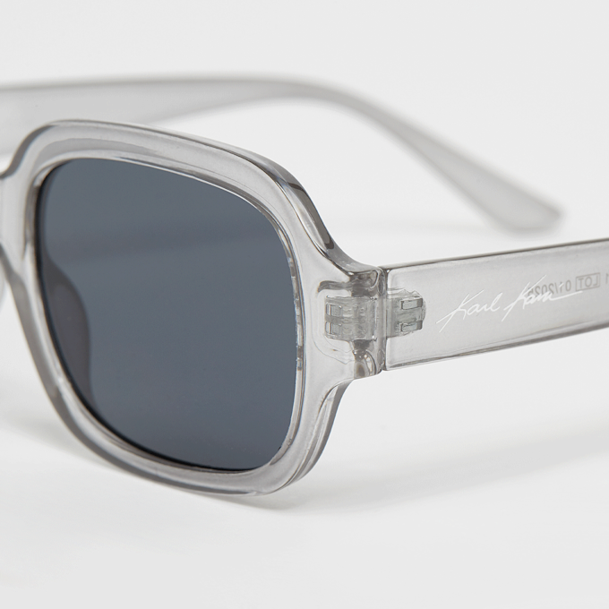 Karl Kani Autograph Rectangular Shaped Sunglasses gris 47425 3