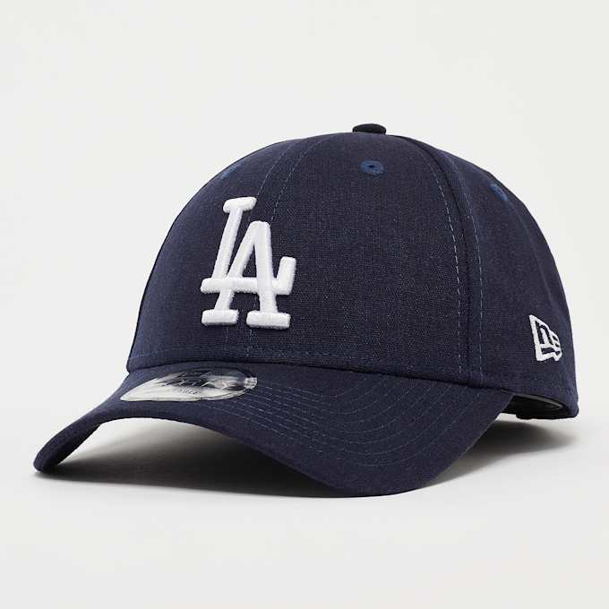 New Era 9Forty Linen Los Angeles Dodgers blau 47623 1
