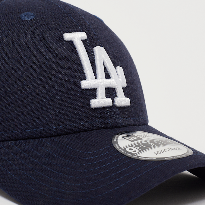 New Era 9Forty Linen Los Angeles Dodgers blau 47623 4