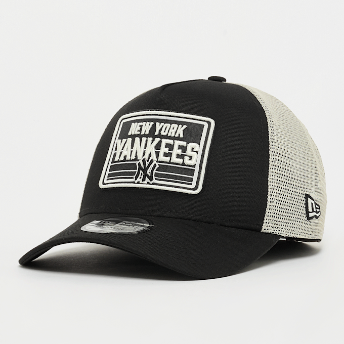 New Era A-Frame Trucker MLB Patch New York Yankees schwarz 47650 1
