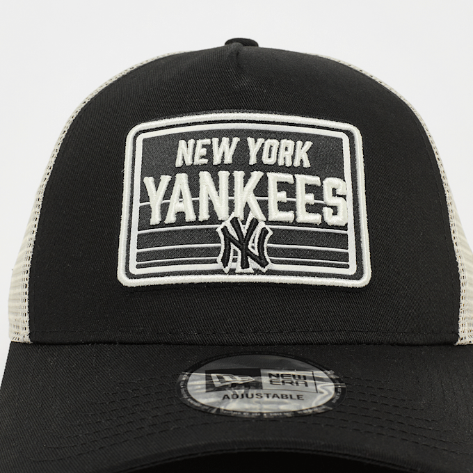 New Era A-Frame Trucker MLB Patch New York Yankees schwarz 47650 4