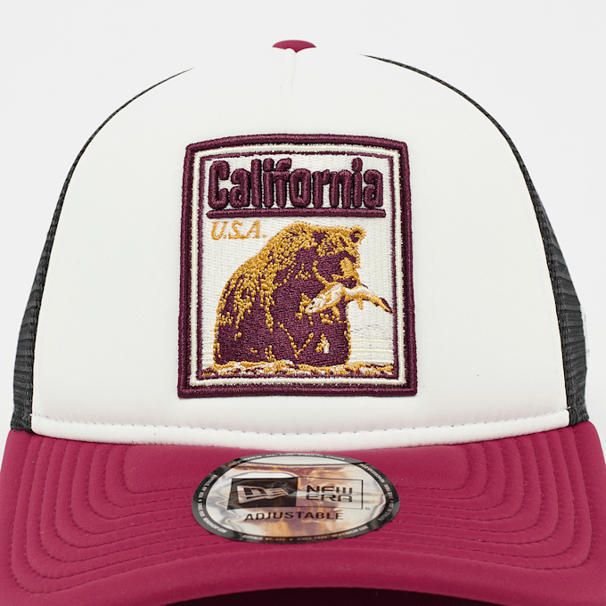 New Era A-Frame Trucker Graphic Patch New Era branco 47651 4