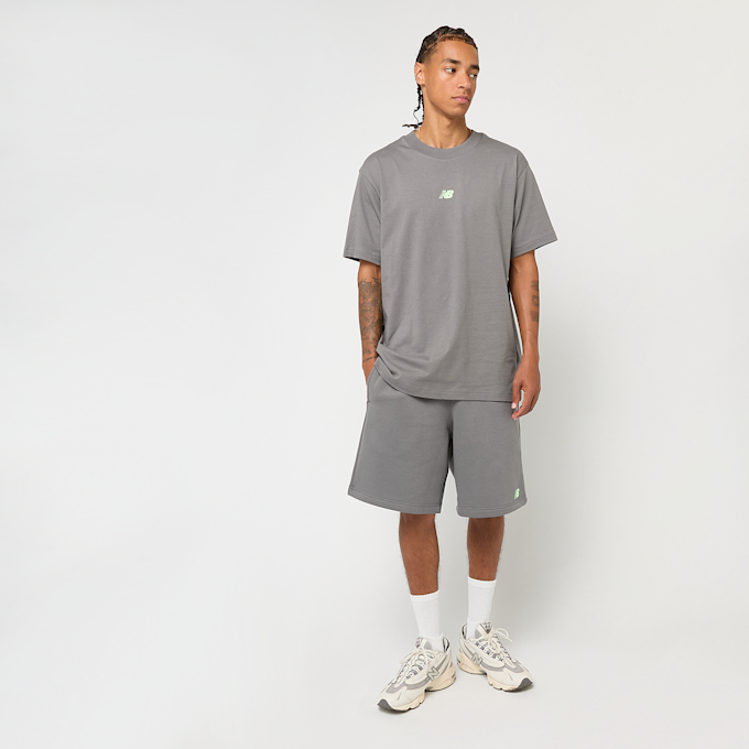 New Balance French Terry Shorts cinzento 47814 5