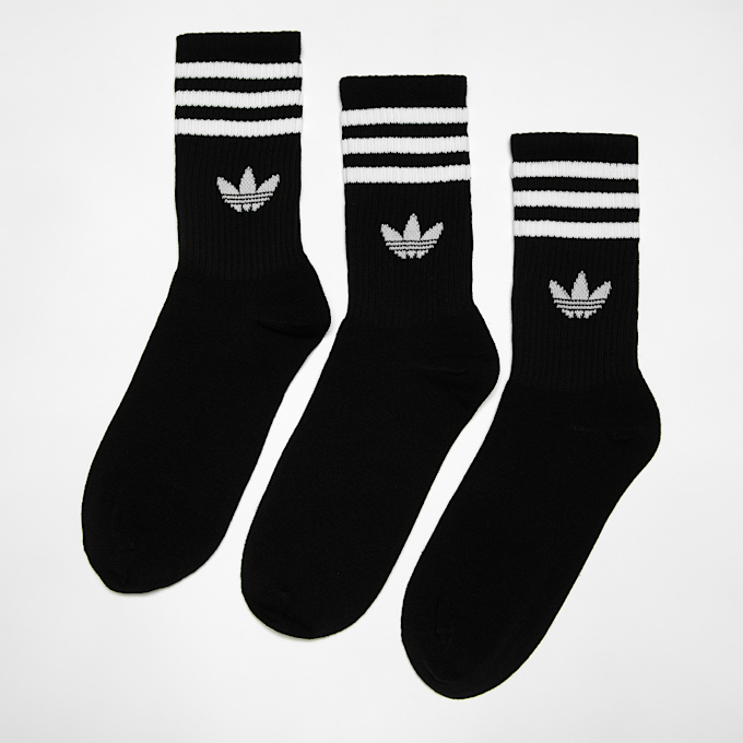 adidas Originals Calcetines clásicos adicolor Crew (3 Pack) negro 47945 1