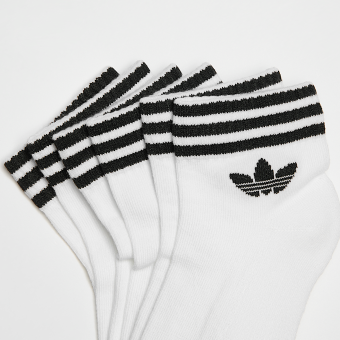 adidas Originals Calcetines Ankle adicolor Trefoil (3 Pack) blanco 47947 2
