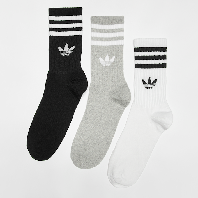 adidas Originals adicolor Crew Socken (3 Pack) grau 47964 1